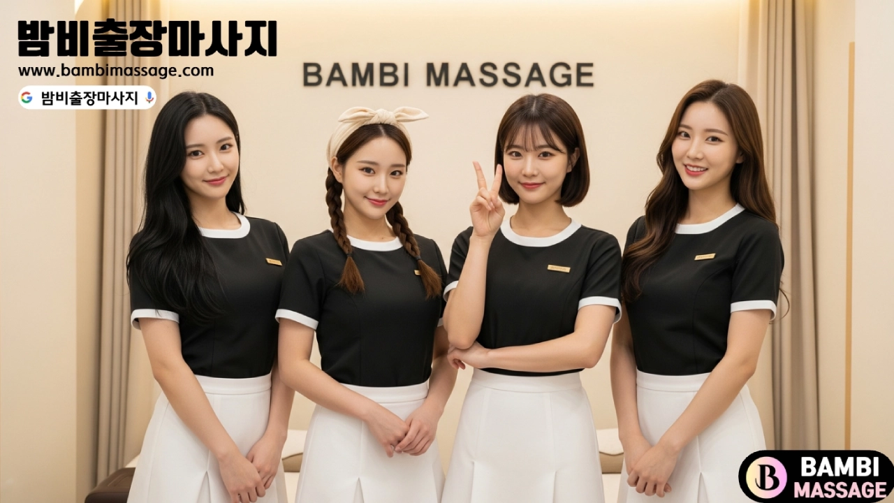 부평 전 지역으로 24시간 언제든 방문하는 밤비 출장안마 서비스. 럭셔리한 분위기에서 전문가에게 마사지를 받는 이미지.